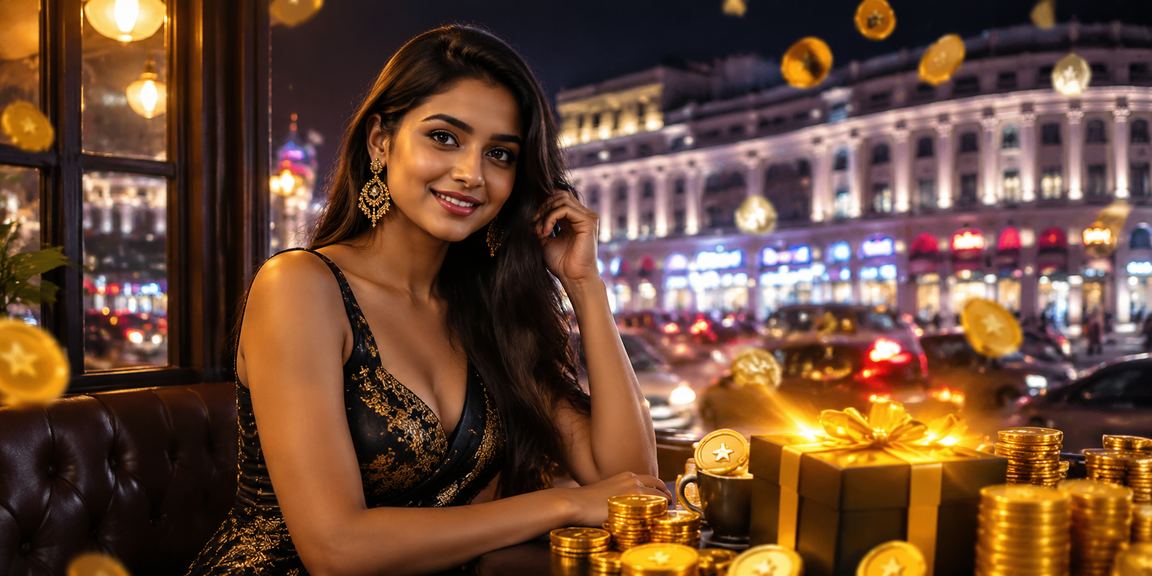 Evening Andar Bahar betting with neon lights and hustle in Delhi Connaught Place